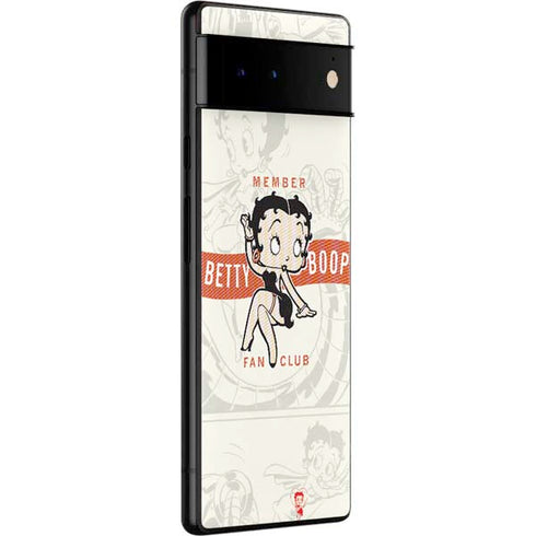 Betty Boop Member Fan Club Google Pixel 6 Pro Skin